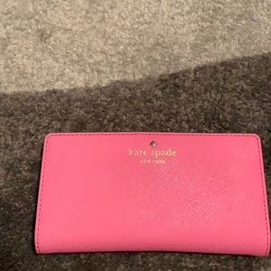 pink Kate Spade wallet